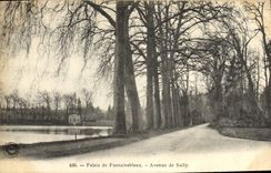 CPA Palais de Fontainebleau Avenue de Sully 