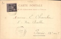 CPA Palais de Fontainebleau La Galerie Francois I Carte 1900