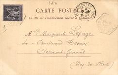 CPA Palais de Fontainebleau La Bibliotheque Carte 1900