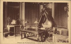 CPA Palais de Fontainebleau Cabinet de travail de Napoleon I 