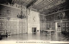 CPA Palais de Fontainebleau La Salle des Gardes 