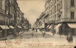 CPA Saumer M et L Rue d'Orleans 
