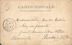 CPA Saumer M et L Rue d'Orleans