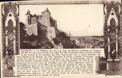 CPA Saumer Le Chateau M H 