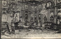 CPA Palais de Fontainebleau La Salle du Conseil 