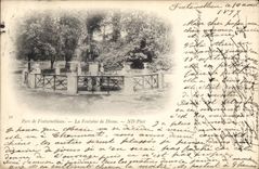 CPA Parc de Fontainebleau La Fontaine de Diane Carte 1899
