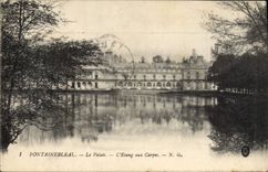 CPA Fontainebleau Le Palais l'Etang aux Carpes 