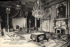 CPA Palais de Fontainebleau Salle du Trone 