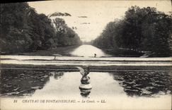 CPA Chateu de Fontainebleau Le Canal 