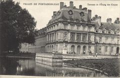 CPA Palais de Fontainebleau Terrasse de l'Etang des Carpes 