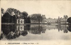 CPA Fontainebleau l'Etang aux Carpes 