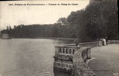 CPA Palais de Fontainebleau Terrasse de l'Etang des Carpes 
