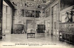 CPA Palais de Fontainebleau Salon des Aides de Camp 