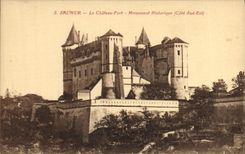 CPA Saumur Le Chateau Fort Monument historique 