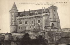 CPA Saumur Maine et Loire Le Chateau Mon Hist Cote Nord 