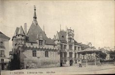 CPA Saumur Maine et L'Hotel de Ville 