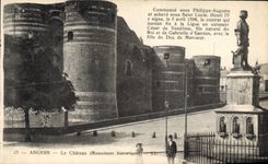 CPA Angers Le Chataeu Monument Historique 