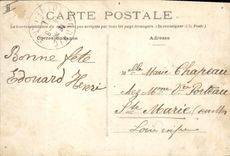 CPA Angers Pont de la Basse Chaine Bateau Peniche