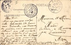 CPA La Cote d'Azur Eze s Mer La Greve et les Collines 