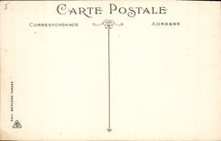 CPA Menton La Plage Effet de Vagues 