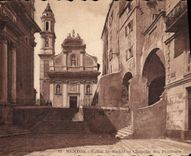 CPA Menton Eglise St Michel et Chapelle des Penitents