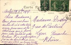 CPA Arles Eglise des Aliscamps 