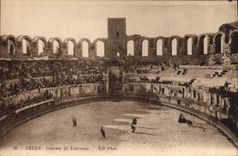 CPA Arles Courses de Taureaux Corrida