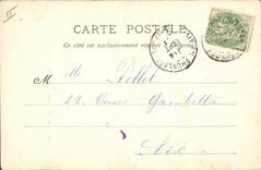 CPA Arles Porte de l'Eglise de Cloitre Saint Trophine