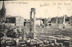 CPA Arles Le Theatre Romain 