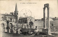 CPA Arles Le Theatre Antique 