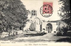 CPA Arles Chapelle des Aliscamps 