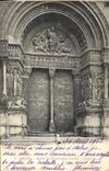CPA Arles Eglise St Trophime Portail Detail 