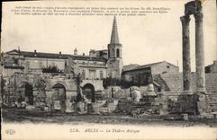 CPA Arles Le Theatre Antique 