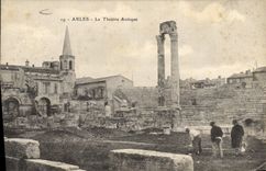CPA Arles Le Theatre Antique 