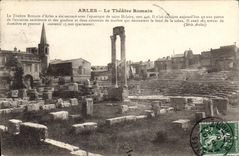 CPA Arles Le Theatre Romain 