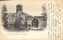 CPA Arles Les Aliscamps 