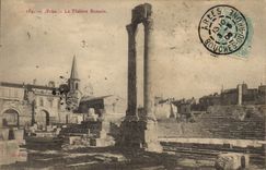 CPA Arles Le Theatre Romain 