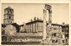 CPA Arles Bouches du Rhone Theatre Antique 