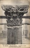 CPA Arles Musee Lapidaire Chapiteau romain decore de feuilles d'acanthe 