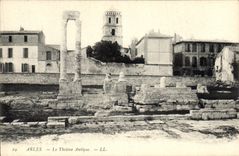 CPA Arles Le Theatre Antique 