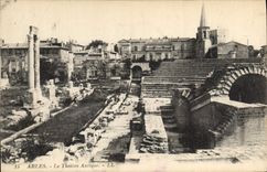 CPA Arles Le Theatre Antique 