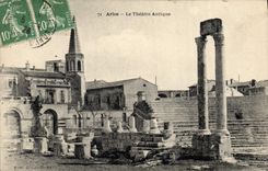 CPA Arles Le Theatre Antique 