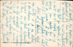 CPA Bordeaux La Cathedrale et la Tour Pey Berland 