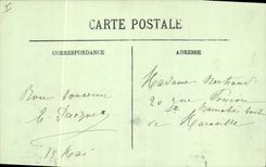 CPA Bordeaux Detail du Monument des Girondins 