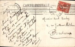 CPA Bordeaux Un Coin du Jardin Public 