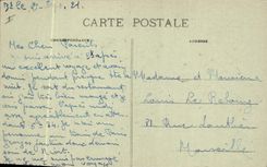 CPA Bordeaux Bas relief du Monument des Girondins Cote Nord 