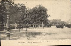 CPA Bordeaux Revue du 14 Juillet Les Tribunes 