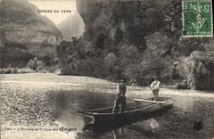 CPA Gorges du Tarn L'Arrivee au Cirque des Beaumes 