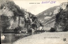 CPA Gorges du Tarn La Sortie des Detroits 