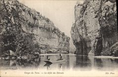 CPA Gorges du Tarn Le Defile des Detroits 